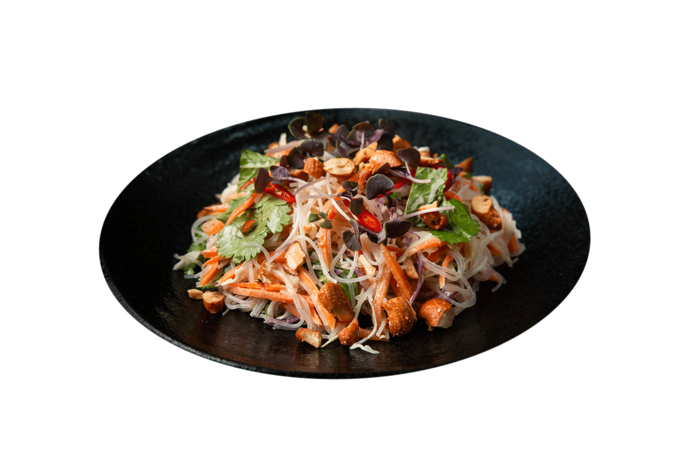 סלט אטריות שעועית